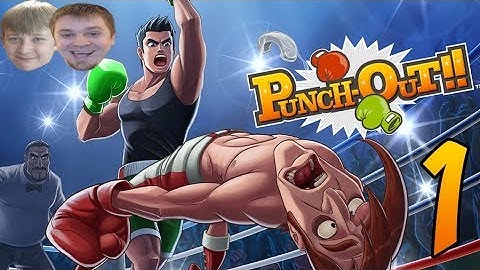 Punch-Out!! Wii Facecam Walkthrough w/ Ethan - PART 1 - Knock His Lights Out!