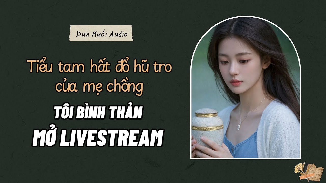 [Truyện Audio] Tiểu Tam Hất Đổ Hũ Tro Mẹ Chồng, Tôi Bình Thản Mở Livestream