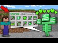 Minecraft NOOB vs PRO: NOOB WAS SHOCKED WHEN OPEN SECRET INVENTORY THIS EMERALD WITHER! trolling