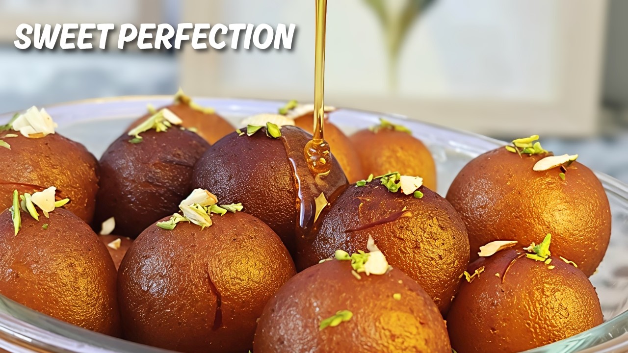 Halwai Style Gulab Jamun 😍 Soft & Juicy Recipe