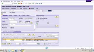 SAP MM Invoice verification Section B Posting Credit memo ECC6/S4 Hana