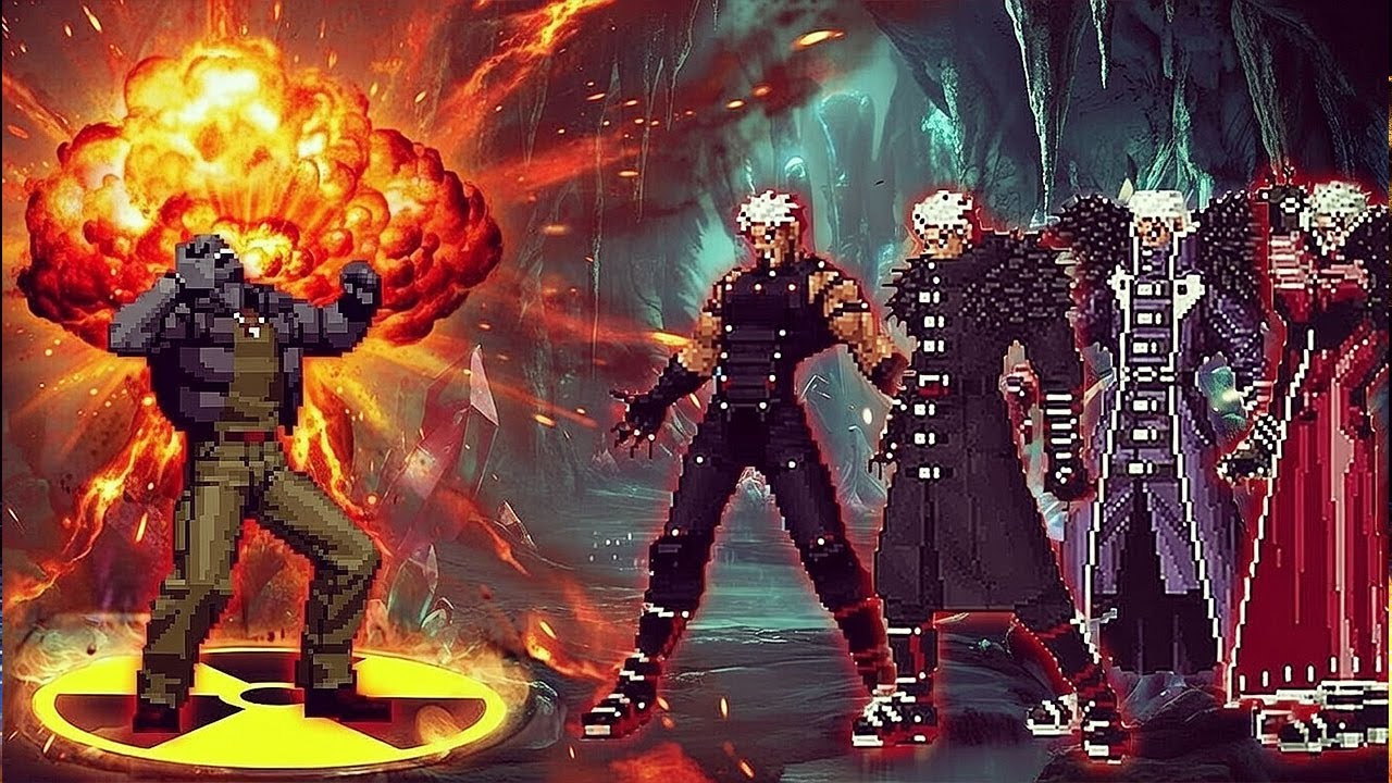 [KOF Mugen] Nuclear Ralf Vs Krizalid Team