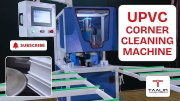 CNC Corner Cleaning Machine For uPVC Windows | High-Performance upvc windows corner cleaning machine