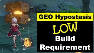 Player Profile Genshin Geo Hypostasis Step by Step Guide Made Easy - Low Build Requirement