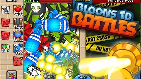 Bloons TD Battles Insane Late Game - Highest Round World Record!