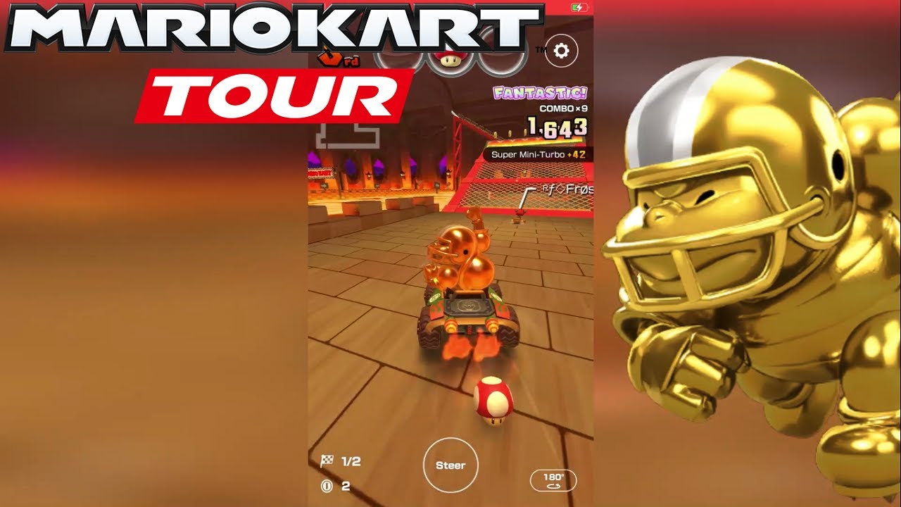 Mario Kart Tour - Chargin' Chuck (Gold)