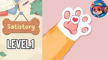 Satistory: Tidy Up ASMR Game – Level 1 Walkthrough Solutions | iOS / Android Gameplay