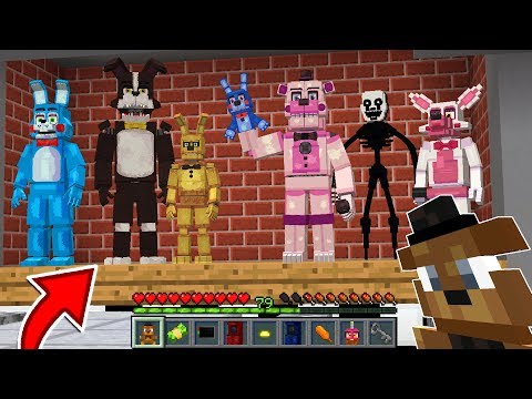 Minecraft FNAF PRISON MOD / HELP FIVE NIGHTS AT FREDDY 