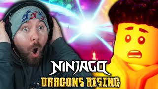 THE REALMS MERGED?! FIRST TIME WATCHING NINJAGO - Ninjago Dragons Rising Episode 1 REACTION