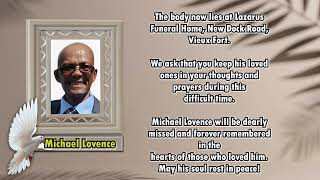 Death Bulletin of Michael Lovence