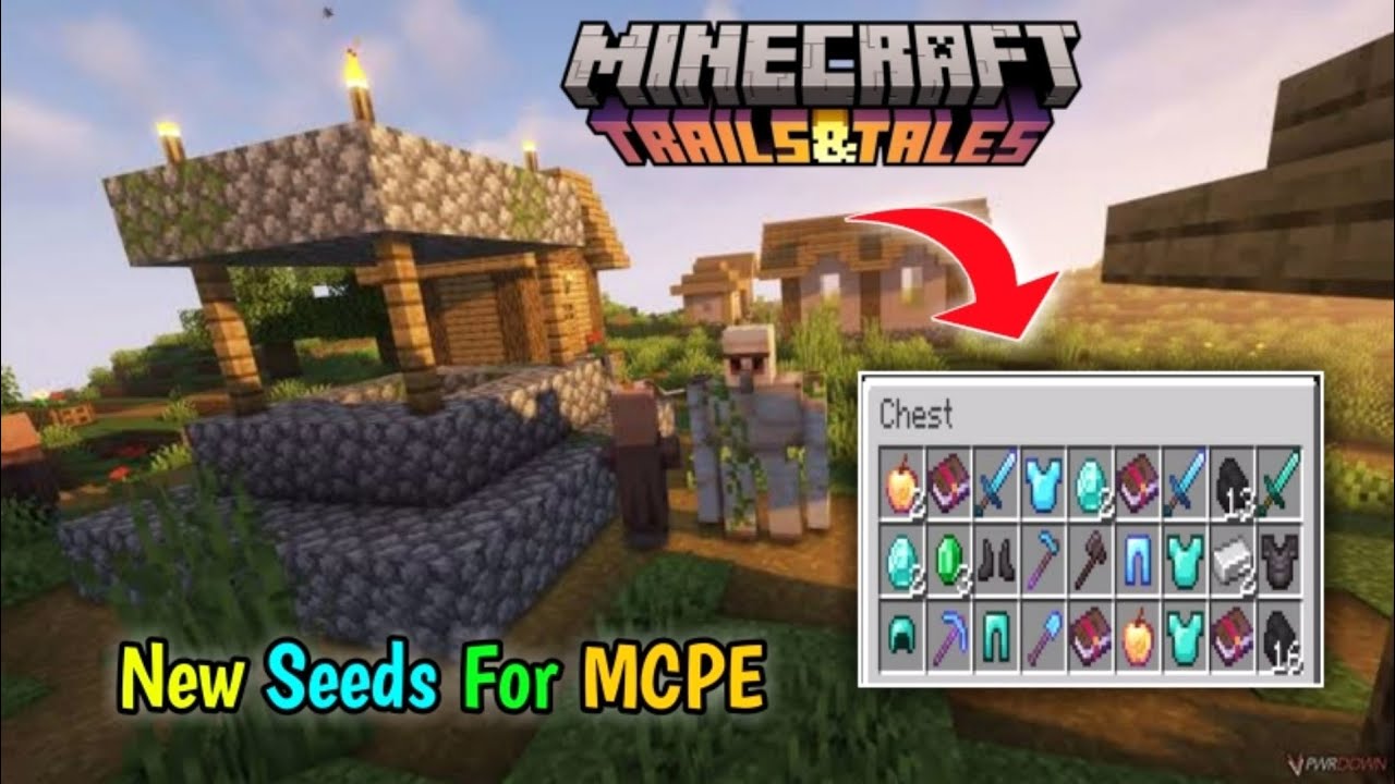 Top 3 Best Good Seeds For Minecraft Pocket Edition ( 1.20+ ) ! - YouTube