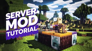 How to add a Server mod to Your Minekeep server.