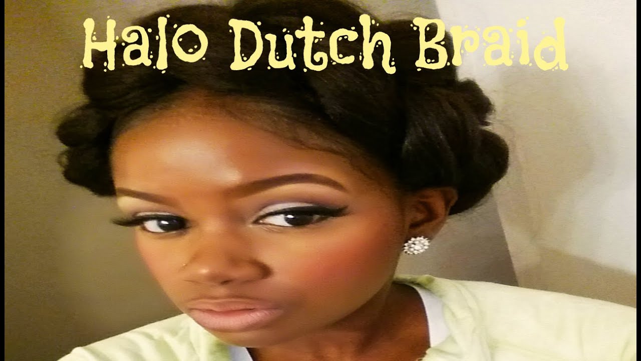 Dutch Halo Braid Tutorial Youtube