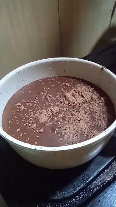 Bikin pudding coklat #shorts #nutrijell#cemilan #pudding