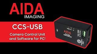 Get Superb Camera Control with AIDA Imaging's CCS-USB!