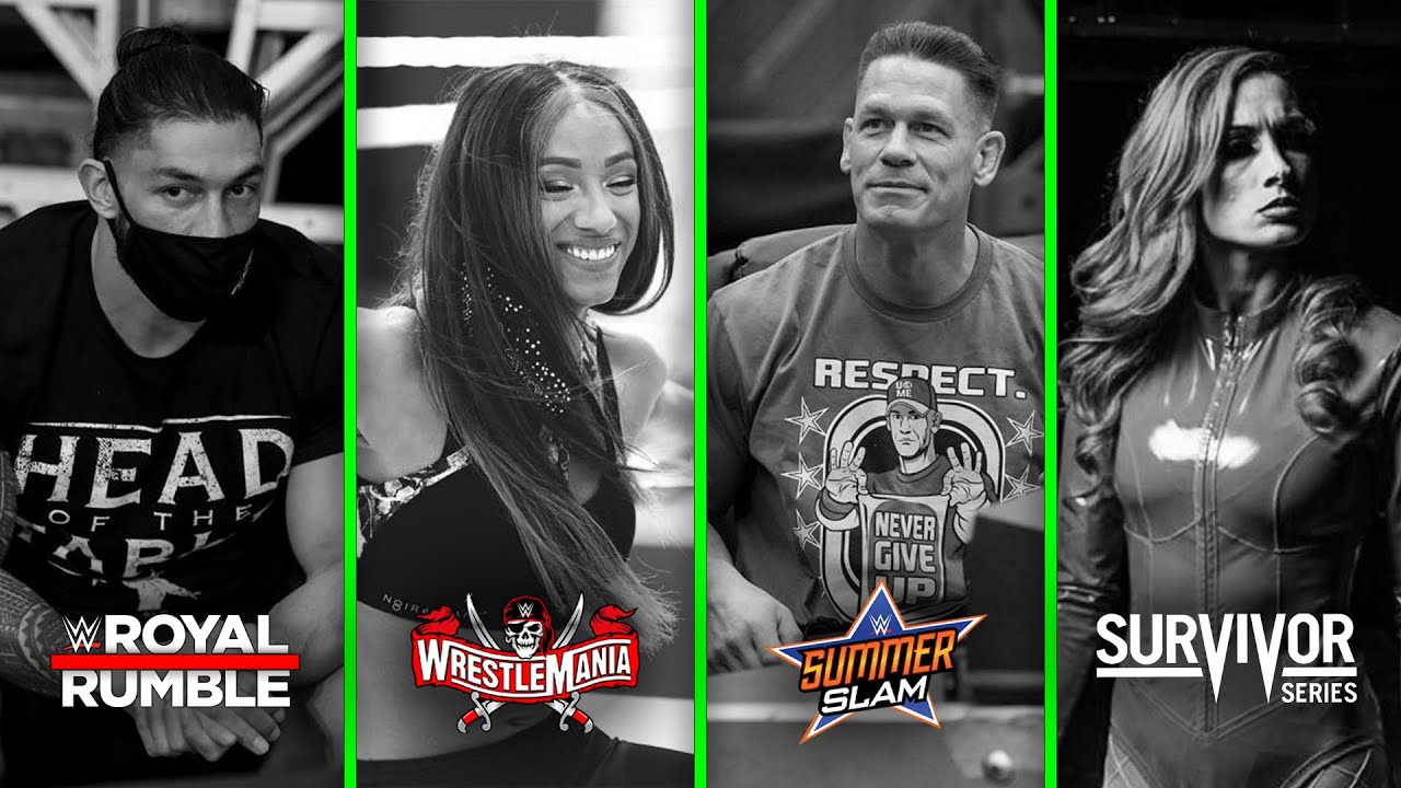 Incredible Behind The Scene Photos Of WWE 2021