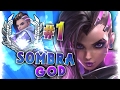 [Best #1 World SOMBRA Player] Moments Montage  | Sombra God Player "Codey"  Overwatch Gods