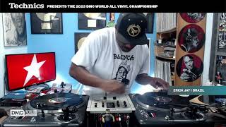 DJ ERICK JAY (BRAZIL): CHAMPION! 2023 Technics DMC ALL VINYL Finals