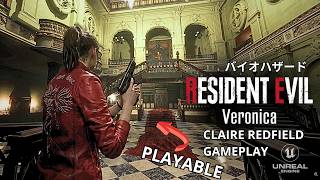 Resident Evil Code: Veronica Remake - Official Announcement Hype! (UE5 Solo Dev Gameplay)