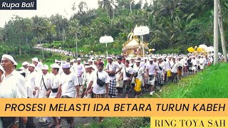 Full video, Ribuan Orang Ikut Prosesi Melasti Ida Betara Turun Kabeh Ring Toya Sah /Bangkitnya Hindu