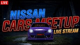🔴 CPM1 LIVE NISSAN CARS MEETUP FOR SUBSCRIBERS CAR PARKING MULTIPLAYER LIVE |Cryonix YT|