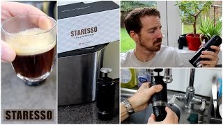 STARESSO - Portable Espresso / Cappuccino Maker, Review and Demo