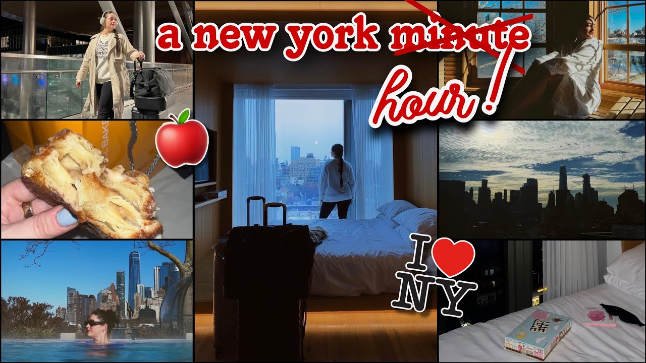NYC VLOG! the best spa EVER, solo days, and moreee