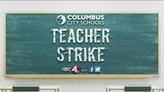Columbus teachers on strike