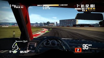 NFS Shift 2 Unleashed: Land Rover Range Rover Supercharged on Silverstone Bridge Grand Prix [HD]