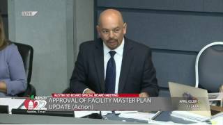 Austin ISD Board of Trustees passes Facilities Master Plan