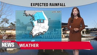 Milder temps but more clouds with showers in some areas _ 112817