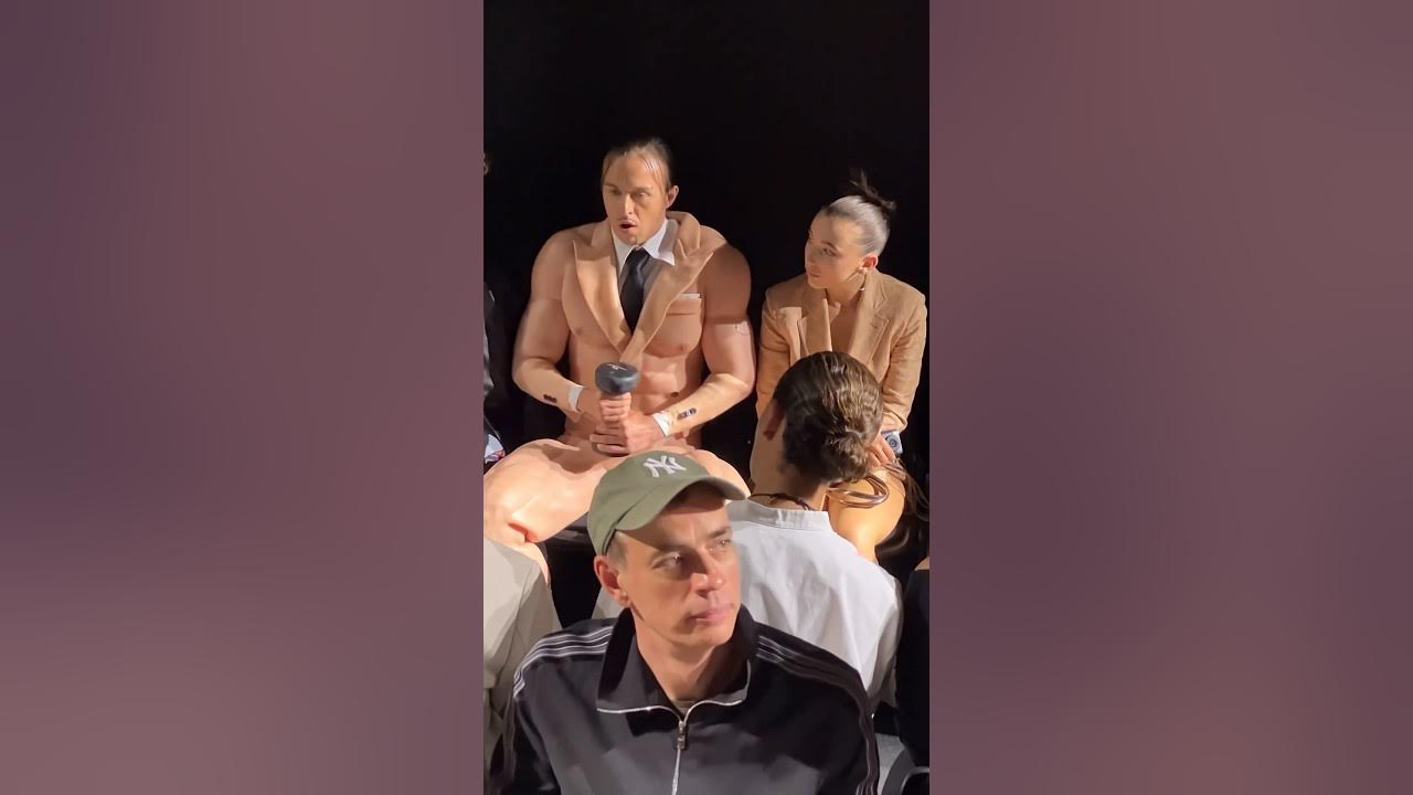 Tommy Cash “Muscular Suit” at Jean Paul Gaultier Fw23 Haute Couture Fashion Show #jeanpaulgaltier Tommy Cash “Muscular Suit” at Jean Paul Gaultier Fw23 Haute Couture Fashion Show #jeanpaulgaltier