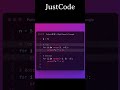 Pattern 19:- Right Pascal’s Triangle In Python|Pattern Series|JustCode|#coding #programming #shorts