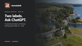 Annotate Images with ChatGPT in AnnotateIt | Cars & Boats Demo