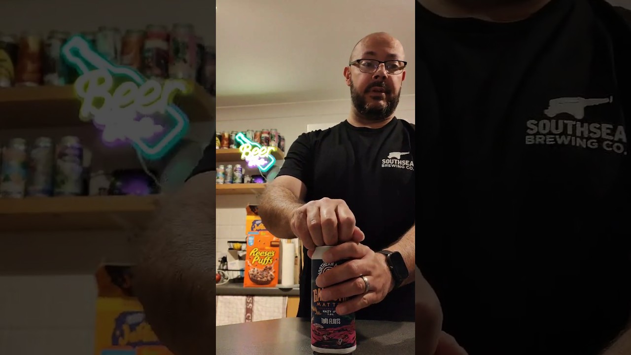 NORTHERN MONK & TWO FLINTS: GALACTIC MATTER- HAZY IPA 7.0% 