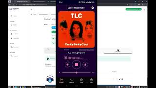Create your own Android radio app in just 5 minutes with the Streaming.Center app builder. screenshot 2