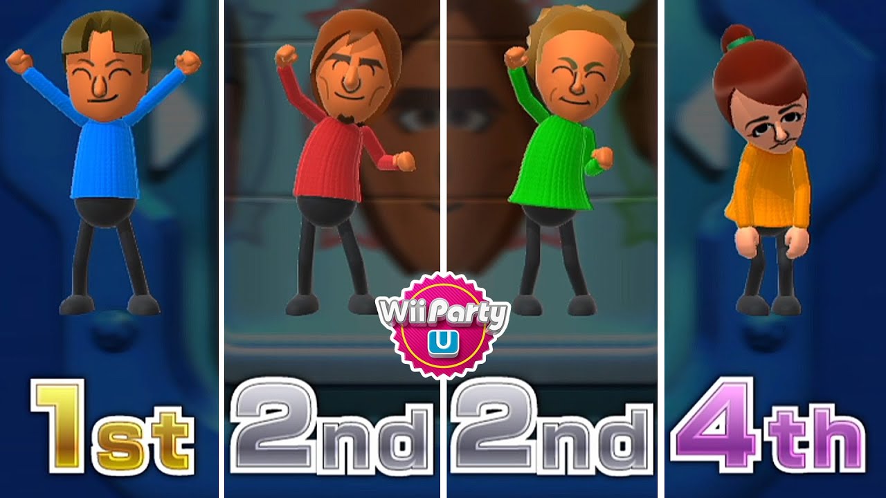 Wii Party U Highway Rollers Gameplay Greg vs Leonel vs Monica vs Marie | AlexGamingTV
