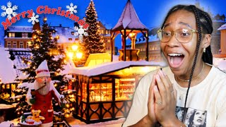AMERICAN REACTS TO GERMAN CHRISTMAS MARKETS!!! 🤯🎄