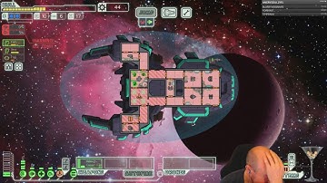 FTL Hard mode, With pause, fun Mantis B run to WIN!