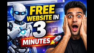 How to Create a Website FREE Using AI in 3 Minutes  (Step-by-Step)