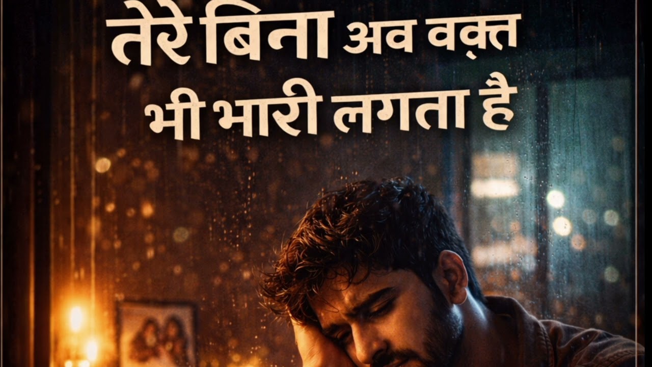 Tere Bina Ab Wakt Bhi Bhari Lagta Hain | Heart Touching Sad Song | Broken Heart Song | One Side Love