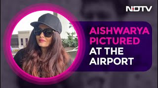 Aishwarya Rai Bachchan pairs her airport look with Rs 2.2 lakh bag