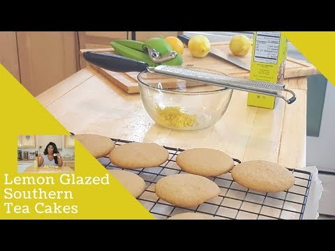 Lemon Glazed Southern Tea Cakes