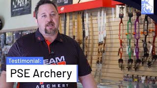PSE Archery Testimonial CS Design Studios