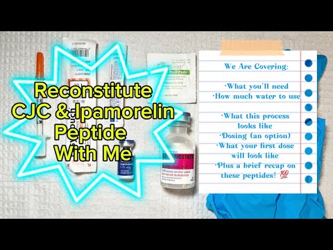how to reconstitute cjc 1295 ipamorelin 5 5mg How to Reconstitute Your Peptides 🤍, A clean, simple step-by-step so you  can mix your peptides with BAC water confidently and get smooth, accurate  dosing every time., This method works beautifully for main image 1