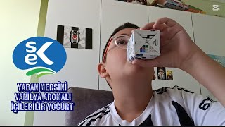 SEK YABAN MERSİNİ VE VANİLYA AROMALI İÇİLEBİLİR YOĞURT DENİYORUZ!