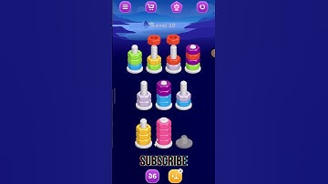 Nut Sort 19 #sorts #sort #bolt #nutbolt