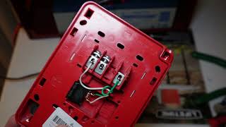 Fire Alarm wiring tutorial [Fire Lite ES-50x][Addressable]- Ep. 3: Add pull station(class B SLC)