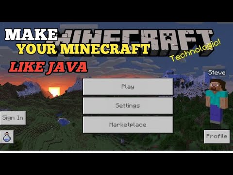 6 Amazing Minecraft settings to change pe in java | #minecraft # ...