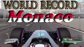 F1 2017 Monaco WORLD RECORD \/ 1.08.750